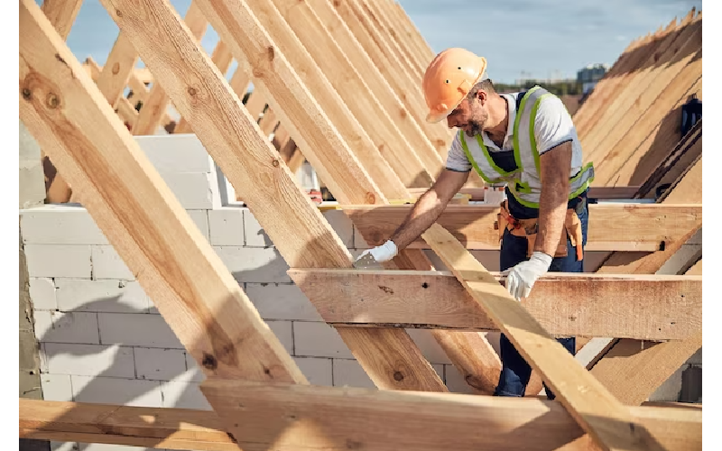 storm damage roof repair in Lansing