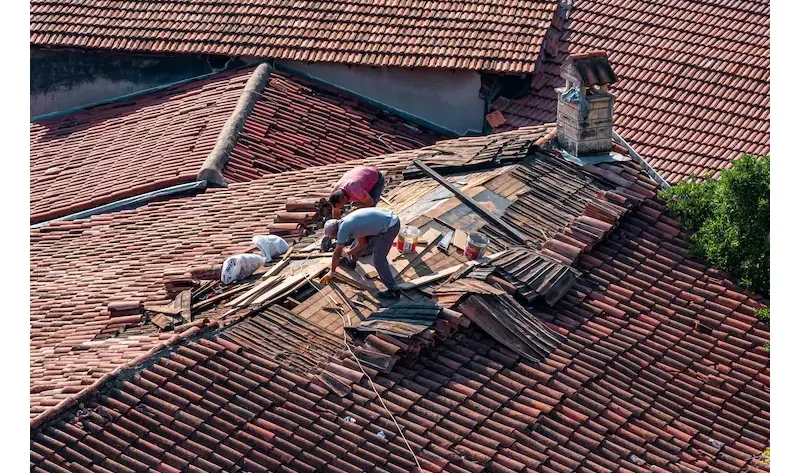 hail damage roof repair in lansing