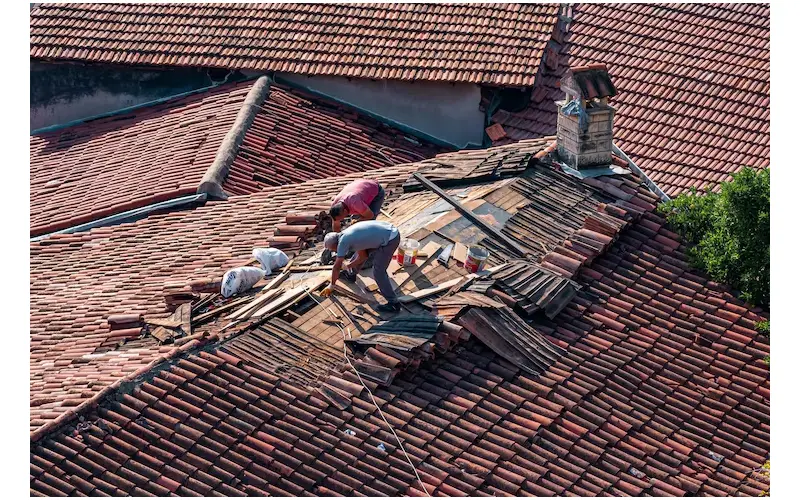 hail damage roof repair in lansing