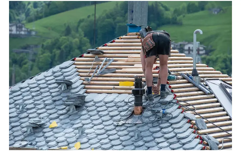 hail damage roof repair in lansing