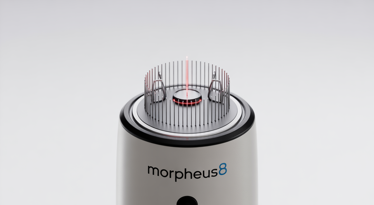 Morpheus8 acne scar treatment