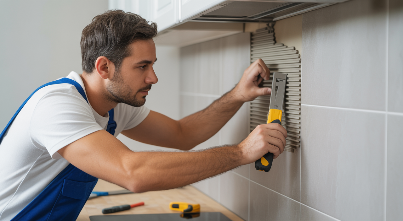 Professional licensed handyman in Atlanta Georgia performing insured home maintenance